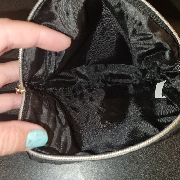 Small Black Modella Cosmetic Bag - Picture 3 of 3